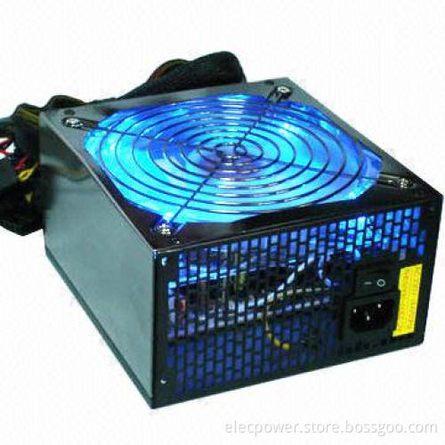 80 Plus ATX Power Supply 400W with 12cm LED Fan, OEM/ODM Orders Welcomed